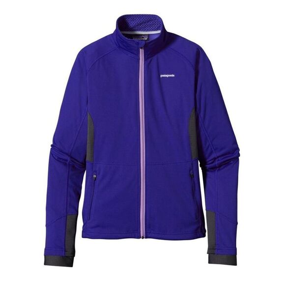 Patagonia Women’s Wind Shield Jacket Harvest Moon blue Size Small - Picture 1 of 11